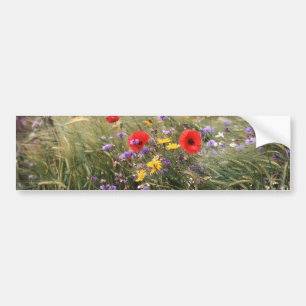 Pegatina Para Coche Flores silvestres