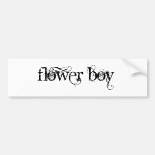 Pegatina Para Coche Flower Boy