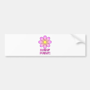 Pegatina Para Coche Flower power