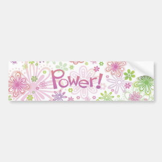 Pegatina Para Coche Flower power