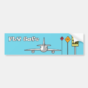 Pegatina Para Coche Fly Safe