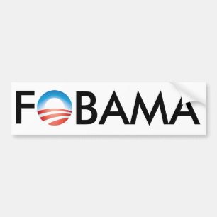 PEGATINA PARA COCHE FOBAMA