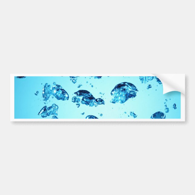 Pegatina Para Coche Fondo del agua (Frente)