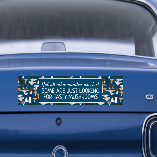 Pegatina Para Coche Foraging Mushroom Hunter Fun Fungi Fungi Original (Foraging Mushroom Hunter Fun Fungi Funny Original Bumper Sticker
)