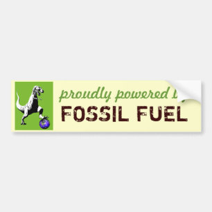 Pegatina Para Coche Fósil aprovisionado de combustible