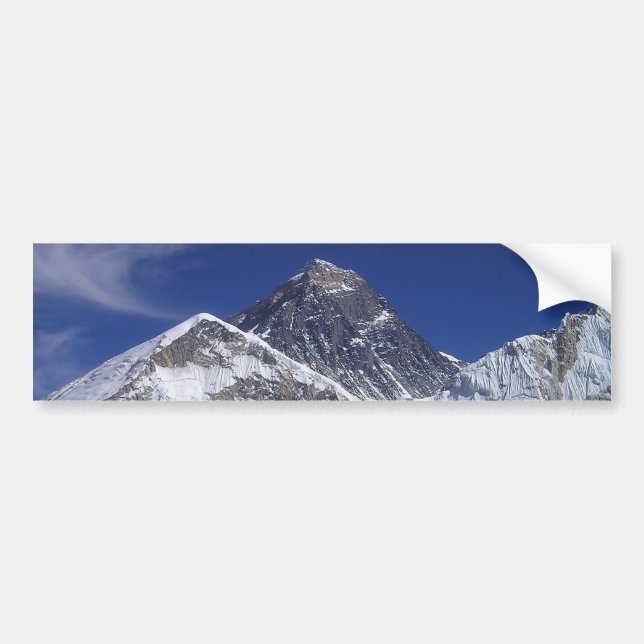 Pegatina Para Coche Foto del Monte Everest (Frente)