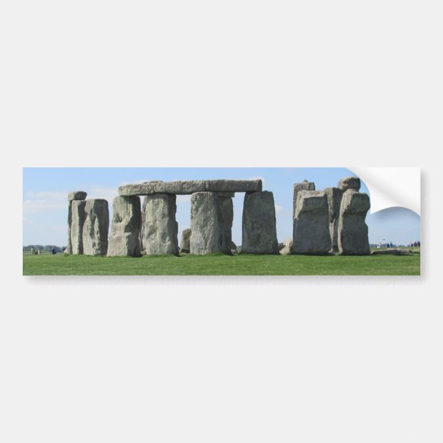 Pegatina Para Coche Fotografía de Stonehenge Inglaterra (Frente)