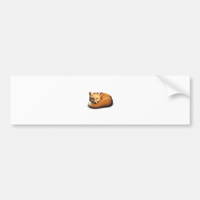 Pegatina Para Coche Fox (Frente)