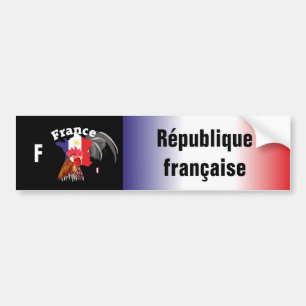 Pegatina Para Coche Frankreich - Francia Autoaufkleber