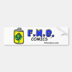 Pegatina Para Coche Frasco de FNBcomics