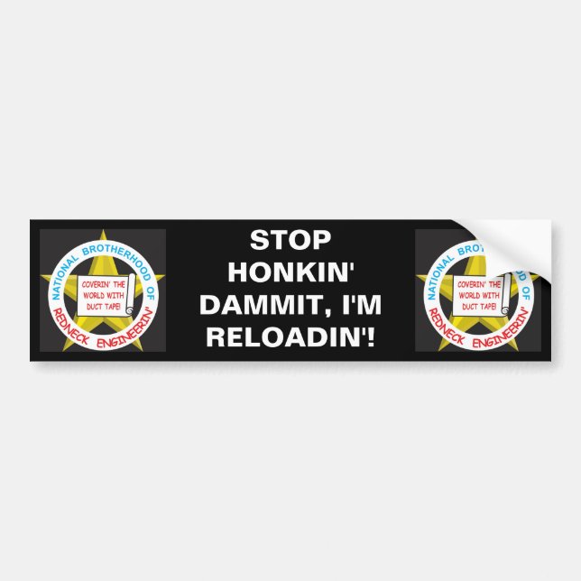 Pegatina Para Coche Fraternidad nacional del campesino sureño (Frente)