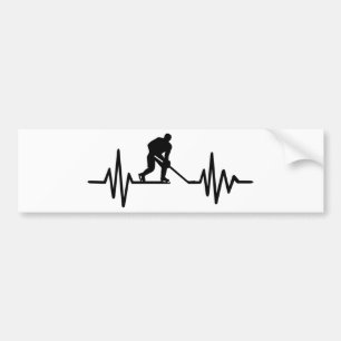 Pegatina Para Coche Frecuencia de hockey