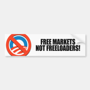 PEGATINA PARA COCHE FREELOADERS DE LOS MERCADOS LIBRES NO