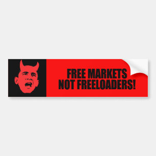 PEGATINA PARA COCHE FREELOADERS DE LOS MERCADOS LIBRES NO