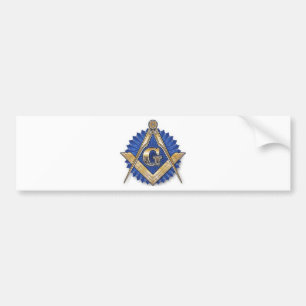 Pegatina Para Coche Freemason