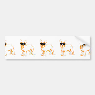 Pegatina Para Coche Frenchie Howlelu