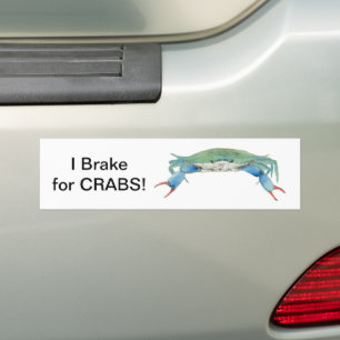 Pegatina Para Coche ¡Frené Por CRABS!