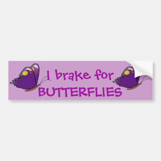Pegatina Para Coche Freno para las MARIPOSAS