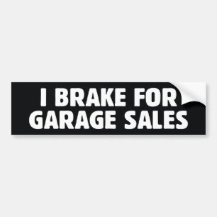 Pegatina Para Coche Freno para las ventas de garaje