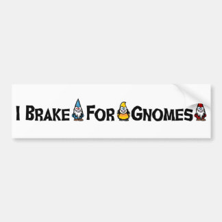 Pegatina Para Coche Freno para los gnomos