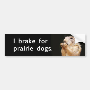 Pegatina Para Coche Freno para los perros de pradera