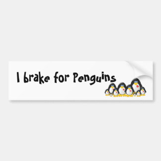 Pegatina Para Coche Freno para los pingüinos