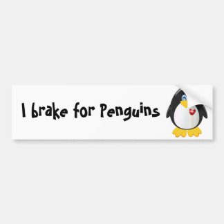 Pegatina Para Coche Freno para los pingüinos