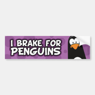 Pegatina Para Coche Freno para los pingüinos