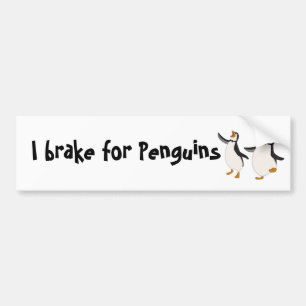Pegatina Para Coche Freno para los pingüinos
