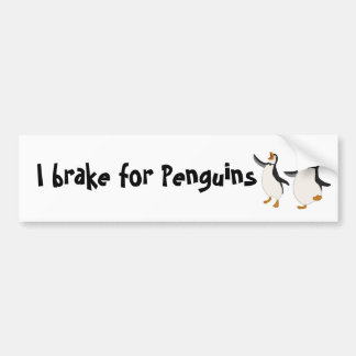 Pegatina Para Coche Freno para los pingüinos