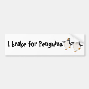 Pegatina Para Coche Freno para los pingüinos