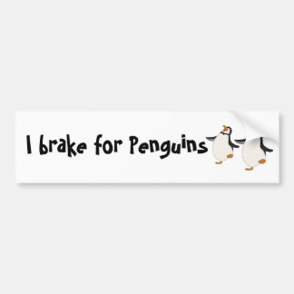 Pegatina Para Coche Freno para los pingüinos