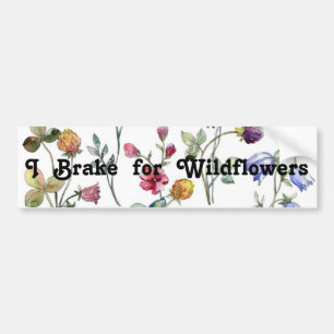 Pegatina Para Coche Freno para los Wildflowers