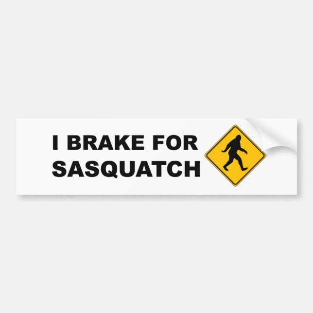 Pegatina Para Coche Freno para Squatch (Frente)