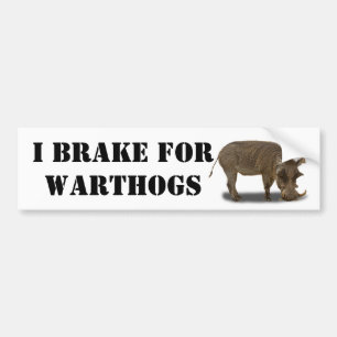PEGATINA PARA COCHE FRENO PARA WARTHOGS