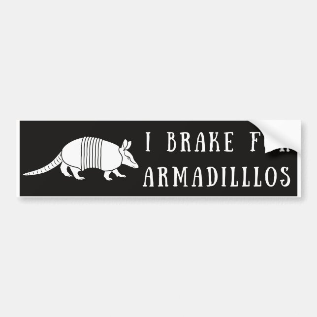 Pegatina Para Coche Freno Por Armadillos De Parachoques (Frente)