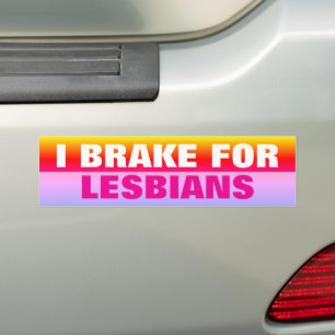 Pegatina Para Coche Freno por lesbianas