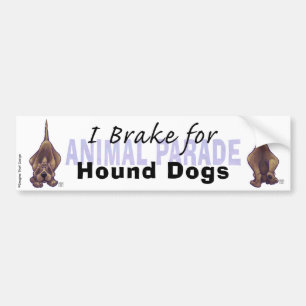 Pegatina Para Coche Freno por perros hondos