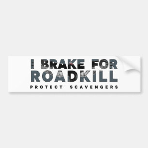 Pegatina Para Coche Freno por Roadkill (fondo claro)