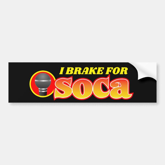 Pegatina Para Coche Freno por SOCA (Frente)