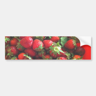 Pegatina Para Coche Fresas
