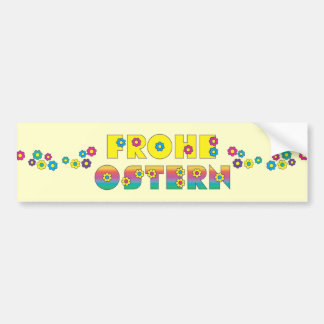 Pegatina Para Coche Frohe Ostern