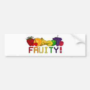Pegatina Para Coche ¡Fruta de la Fruto!