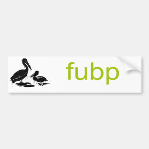 PEGATINA PARA COCHE FUBP