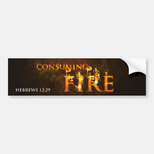 Pegatina Para Coche Fuego consumidor
