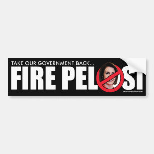 Pegatina Para Coche Fuego Pelosi