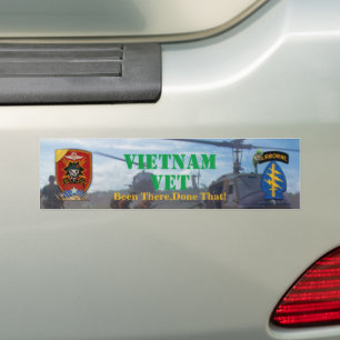 Pegatina Para Coche Fuerzas Especiales MAC V SOG Vietnam Votos de guer