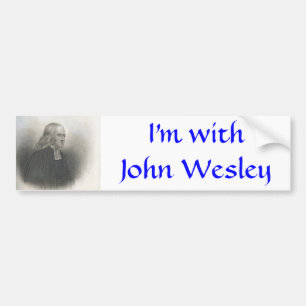 Pegatina Para Coche Fundador del Methodist de John Wesley