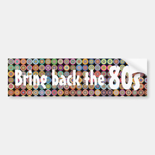 Pegatina Para Coche Funky Stylish sofisticated Fancy Pattern (Frente)