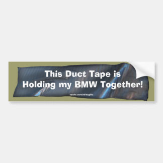 Pegatina Para Coche Funny Duct Tape Bumper Sticker para coches BMW